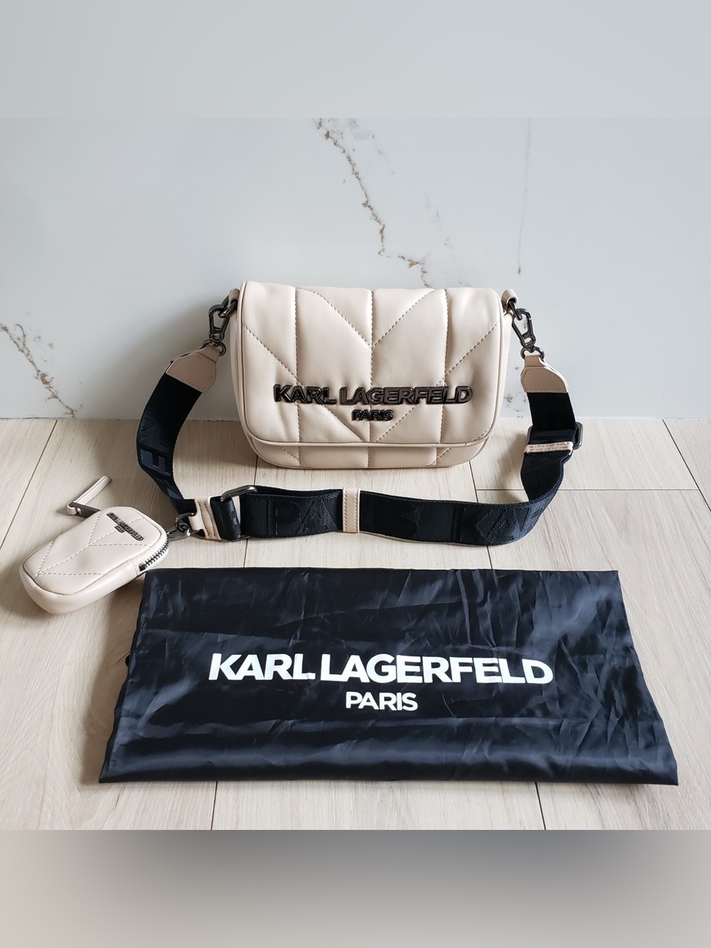 Karl Lagerfeld‎ Paris Voyage Crossbody Bag